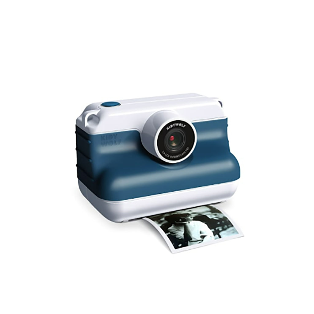 Kidywolf Instant print kamera for barn, Blå