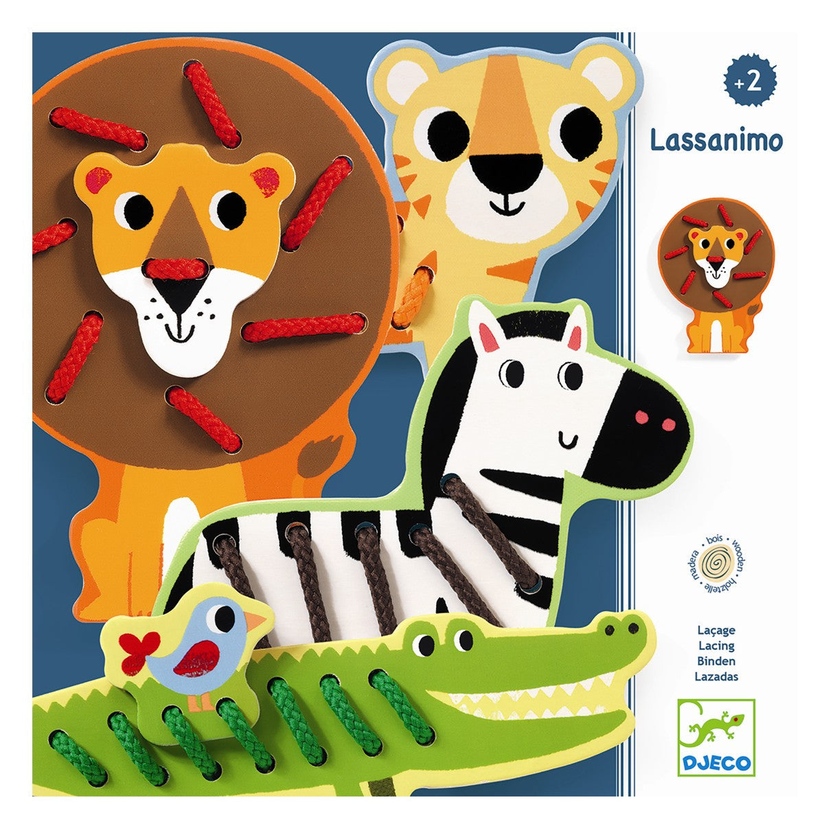 Djeco sy-tredyr, Lassanimo