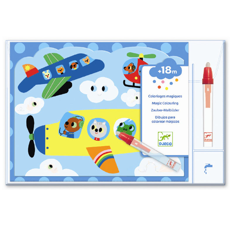 Djeco mal med vann, I skyene - Fra 18 mdr.
