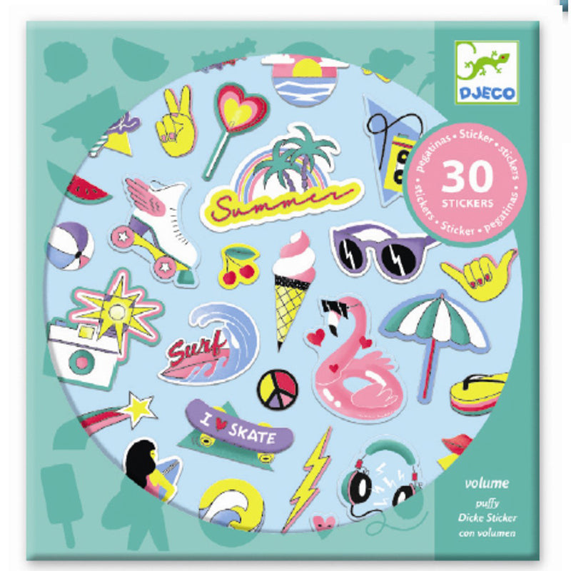 Djeco puteklistremerker, California