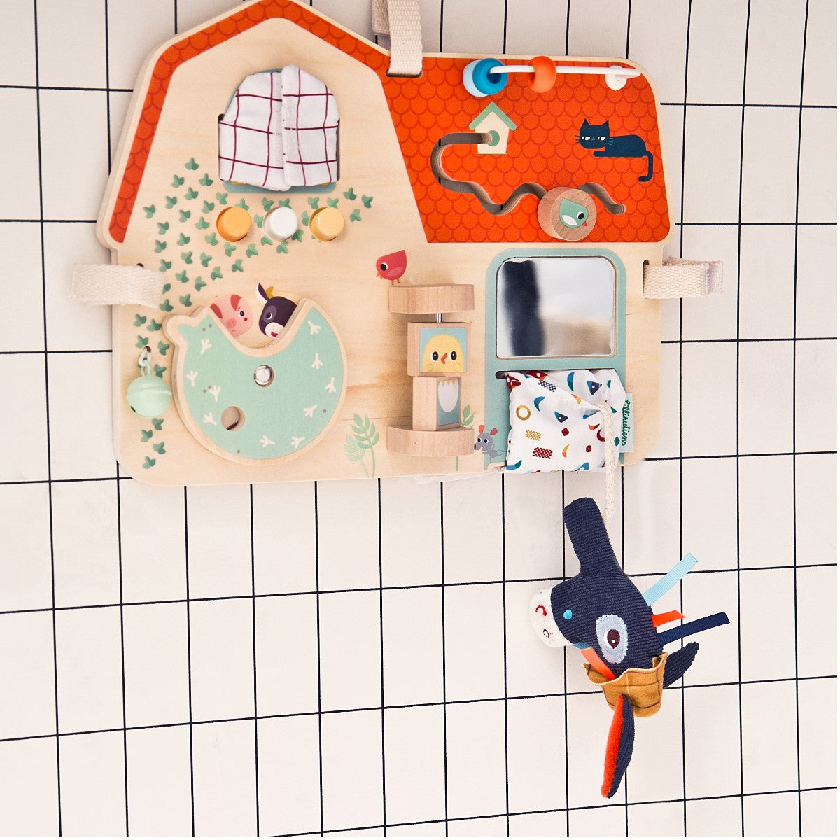 Lilliputiens aktivitetspanel i tre, Bondegård