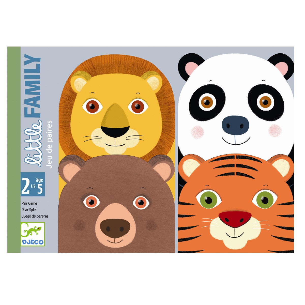 Djeco kortspill for de små, Finn familien