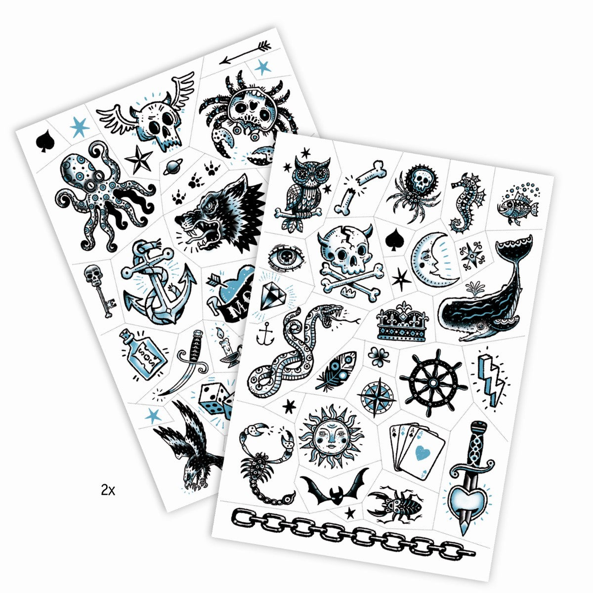 Djeco tatoveringer, Dark side