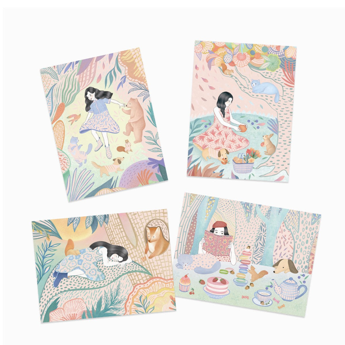 Djeco scratch kort, Piknik