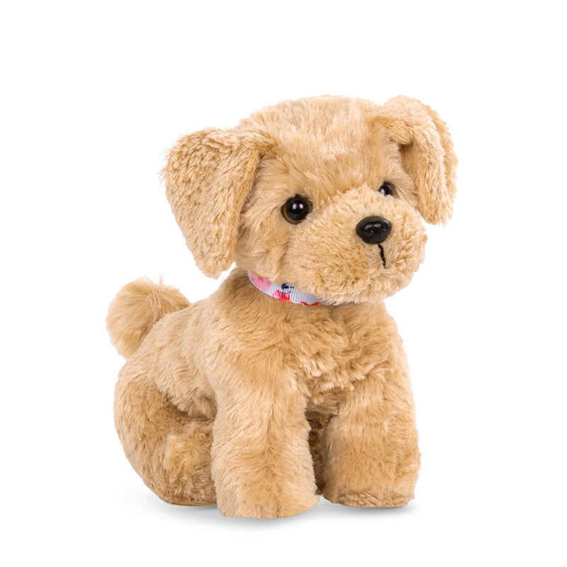 Our Generation Goldendoodle hvalp med bevegelige ben – dukketilbehør