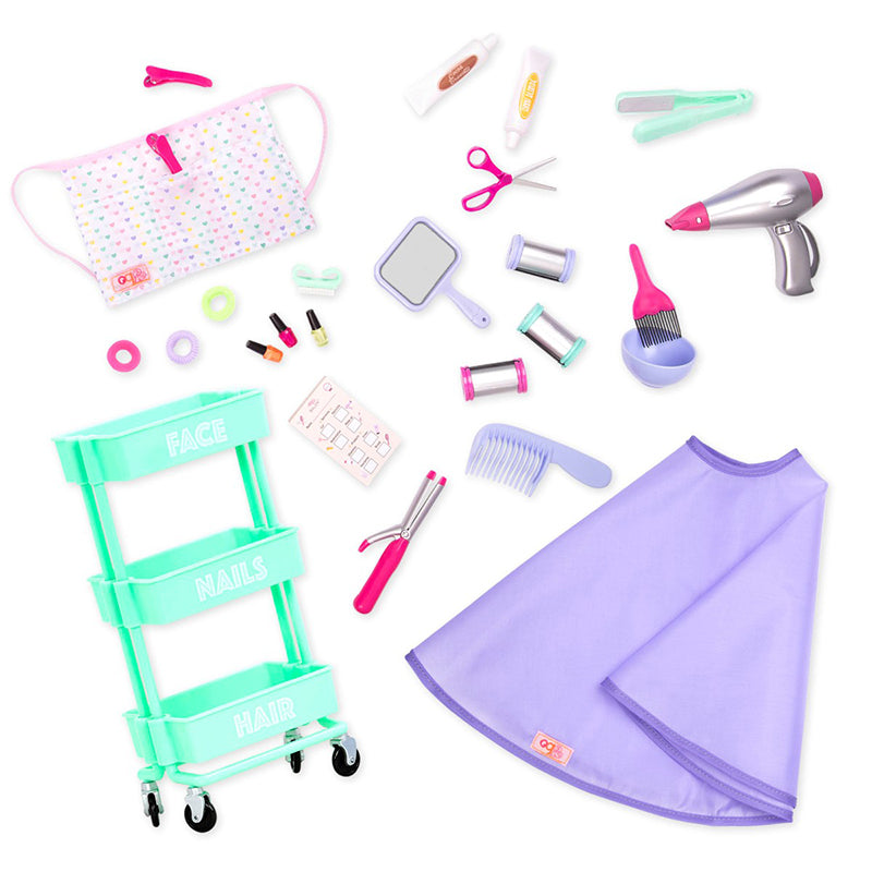 Our Generation dukketilbehør, Frisørsalong