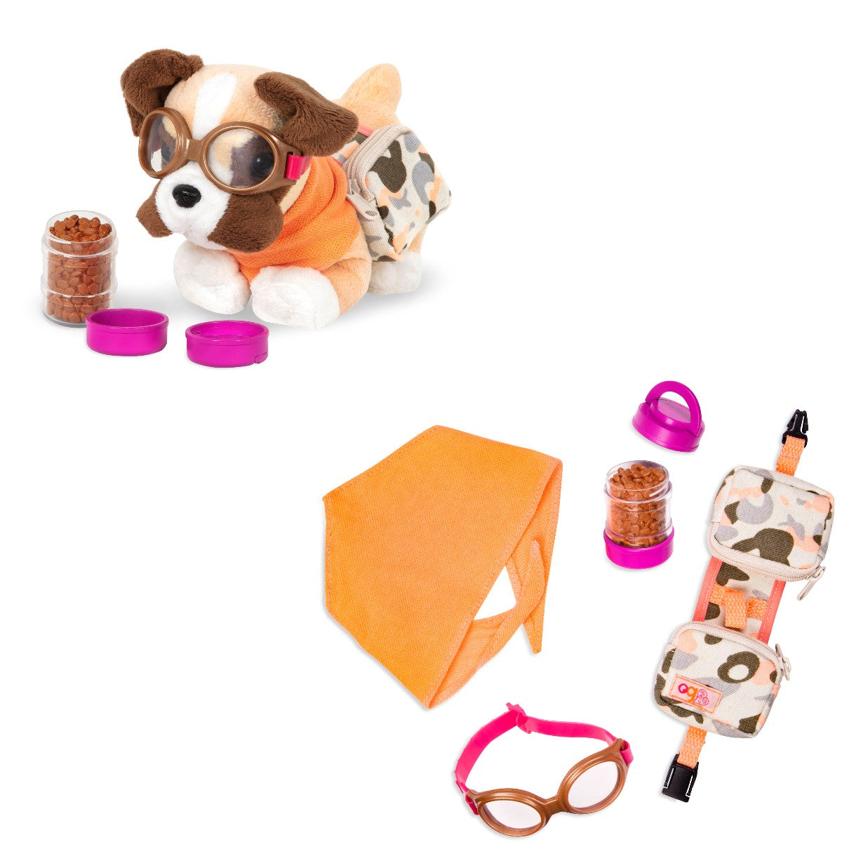 Our Generation dukketilbehør, tøy til hund - Reisen