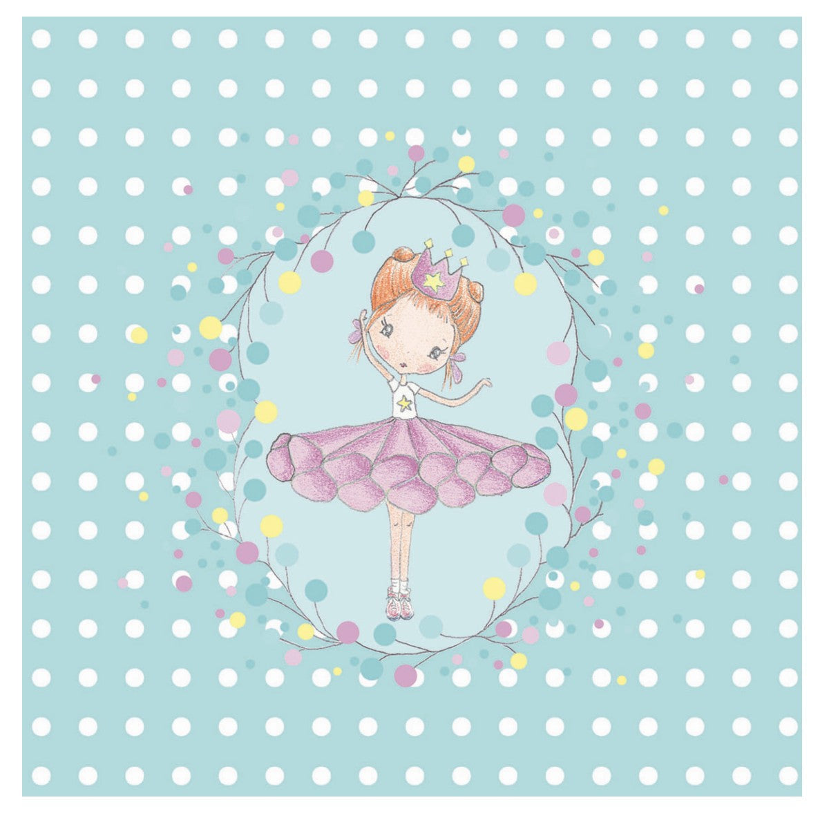 Djeco smykkeskrin m. musikk, Ballerina