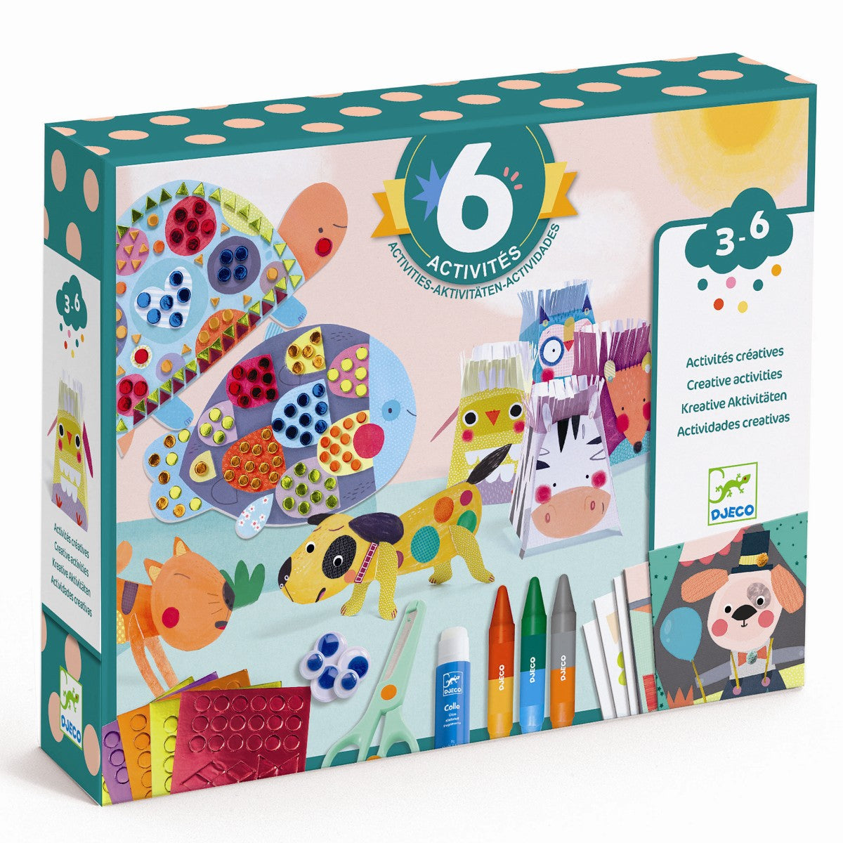 Djeco kreativ aktivitetseske - Huset