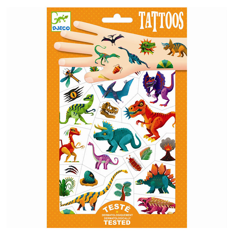 Djeco tatoveringer, Dino club