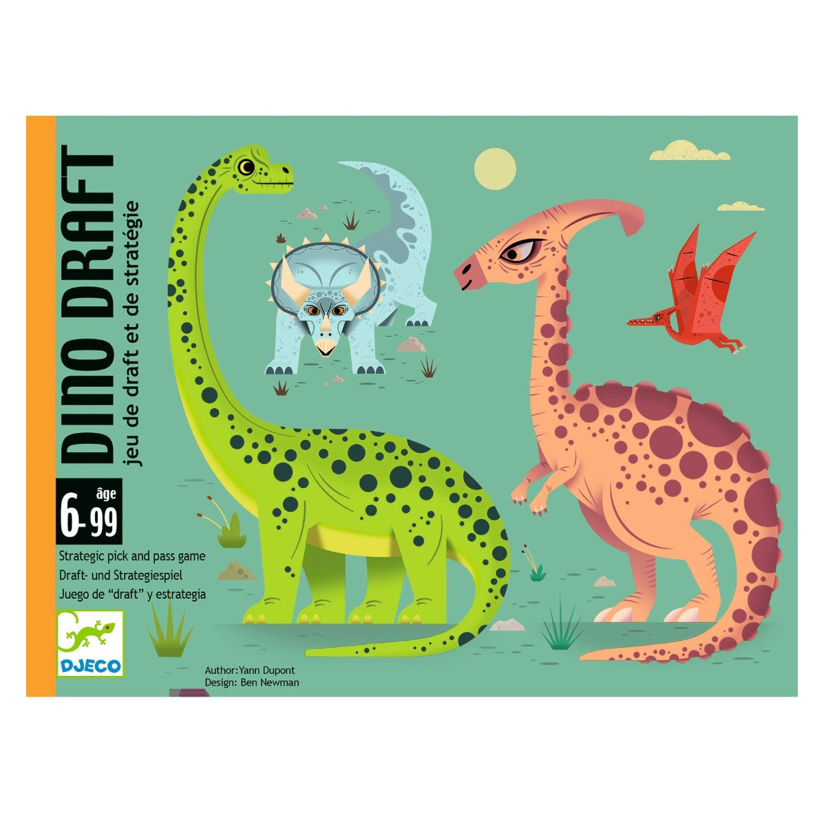 Djeco kortspill, Dino Draft