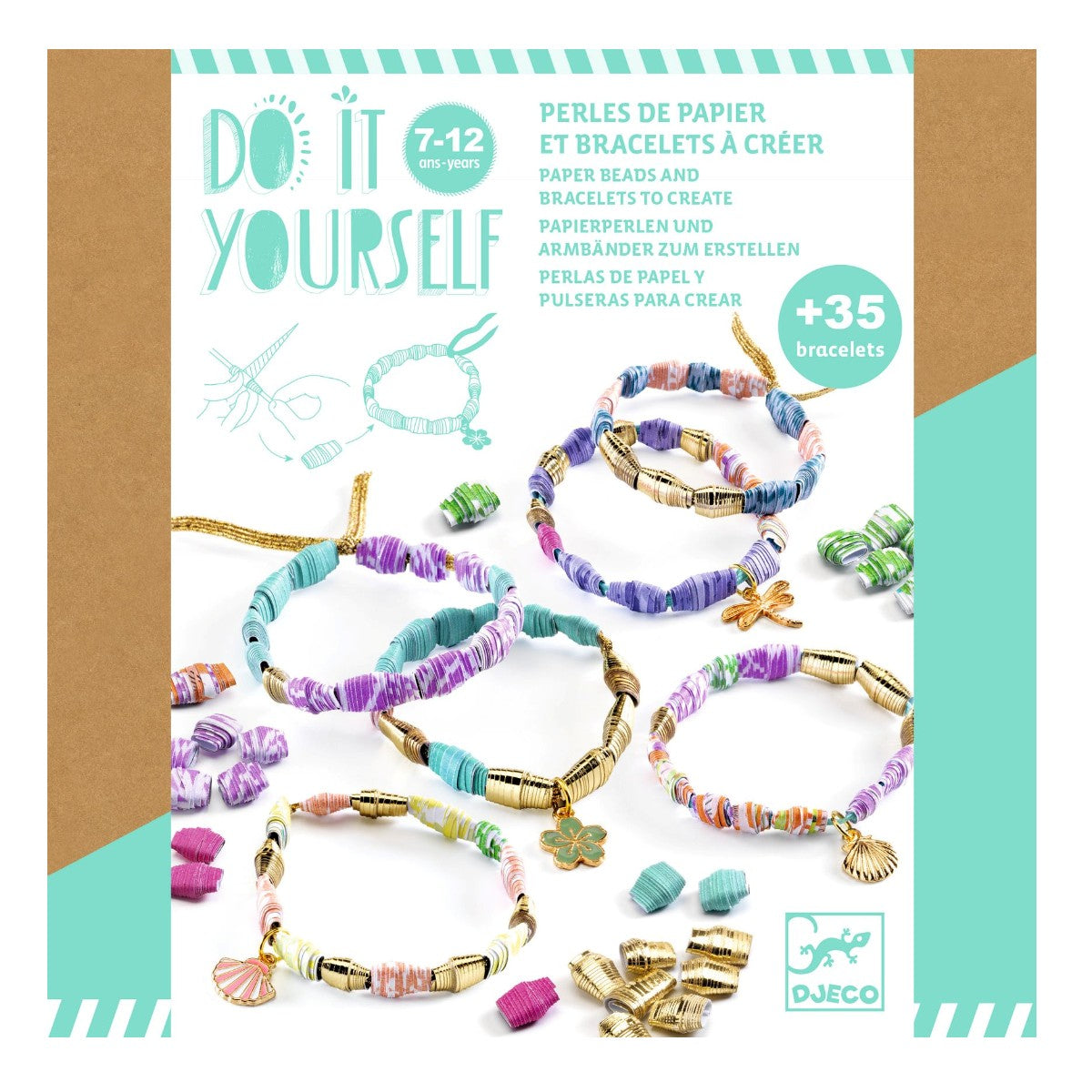 Djeco DIY, Lag dine egne armbånd med charms