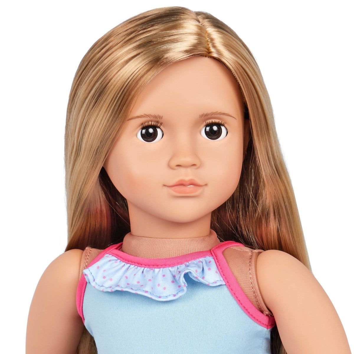 Our Generation dukke Ivana med surfebrett - 46 cm