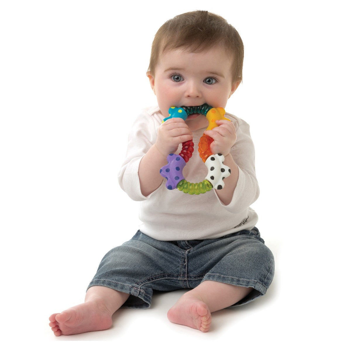 Playgro babyleker, Biderangle - Click and twist