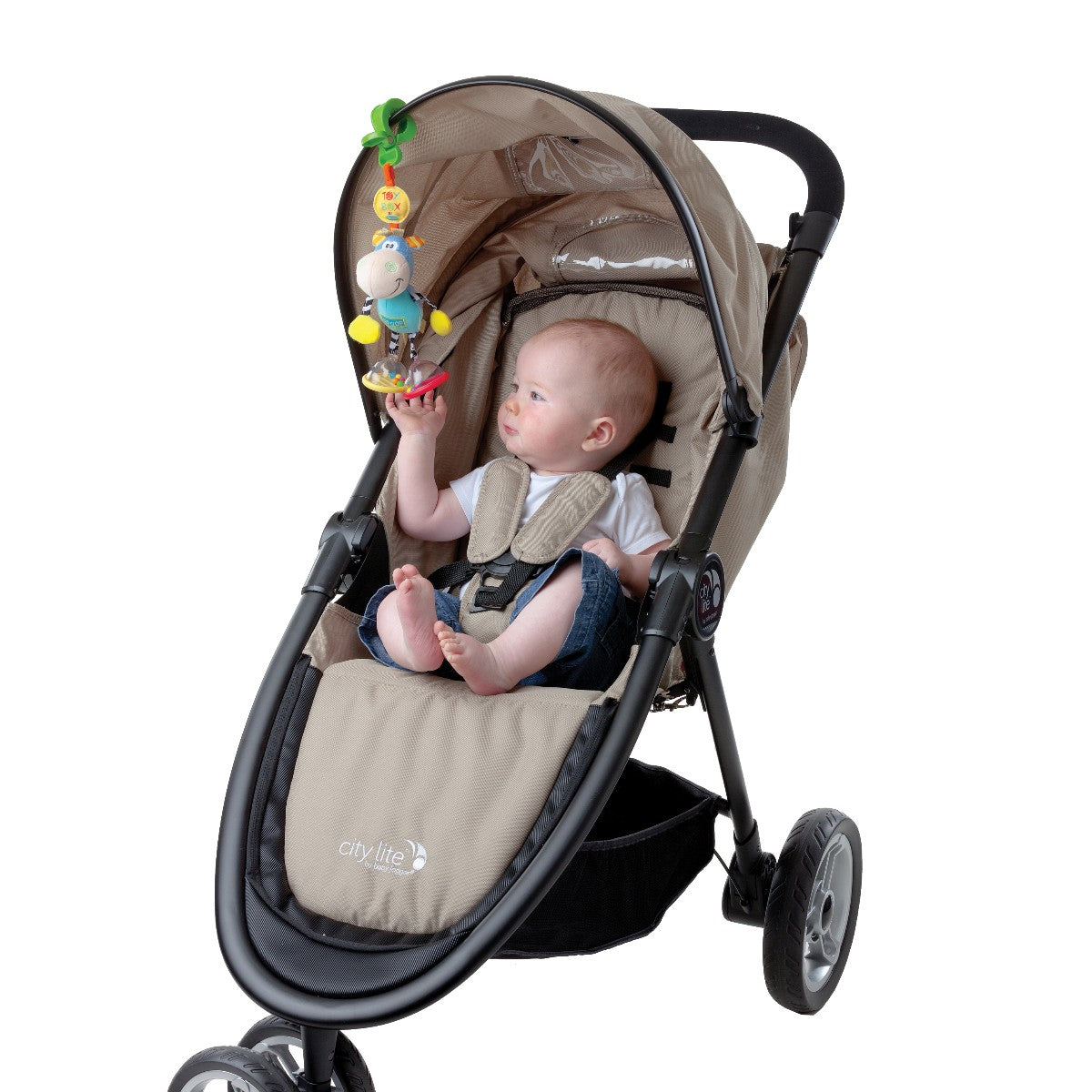 Playgro aktivitetsleketøy, Hesten Clip Clop, rangle m. clips