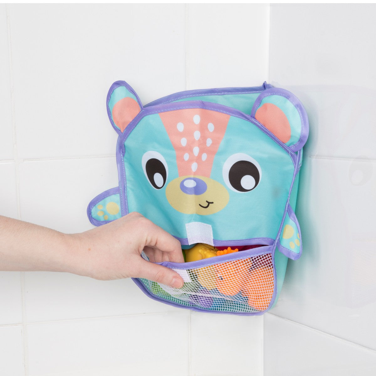 Playgro badetilbehør, Bjørn for oppbevaring av badeleker