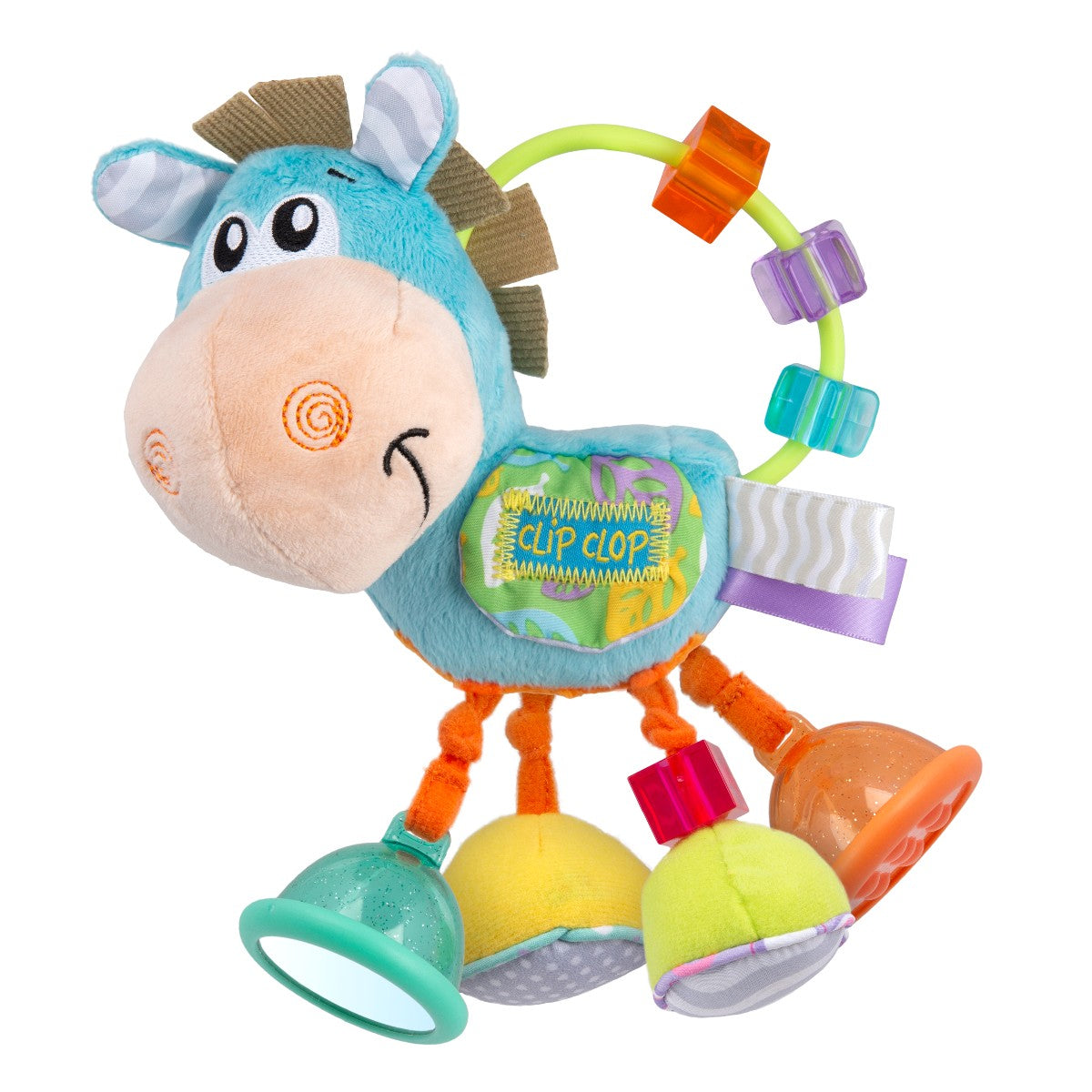 Playgro aktivitetslegetøj Clip Clop aktivitets hest