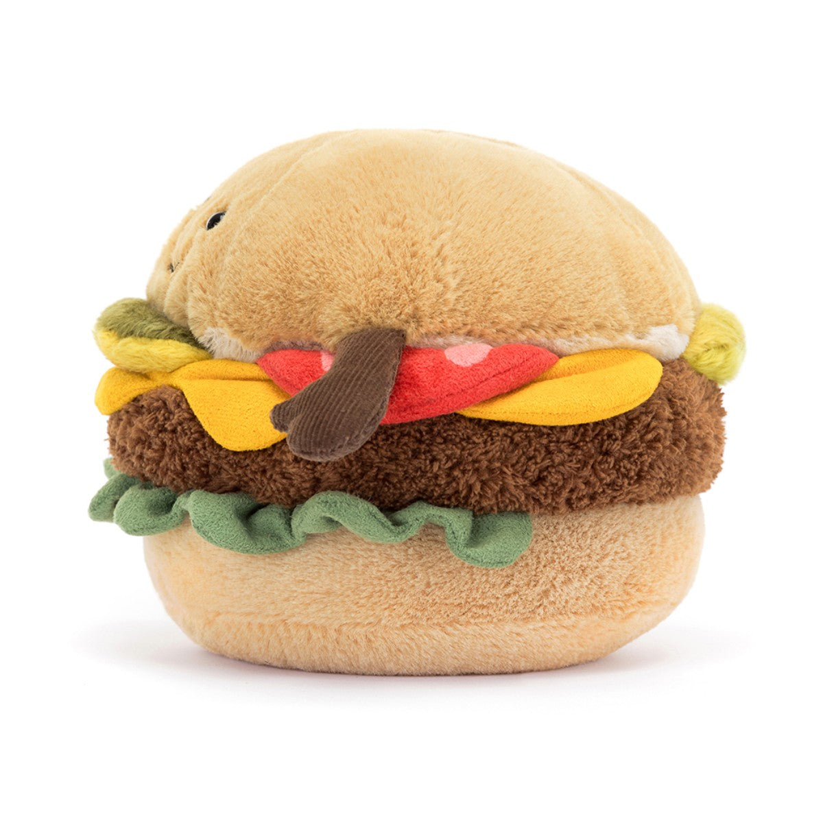 Jellycat bamse, Amuseable Burger - 11 cm