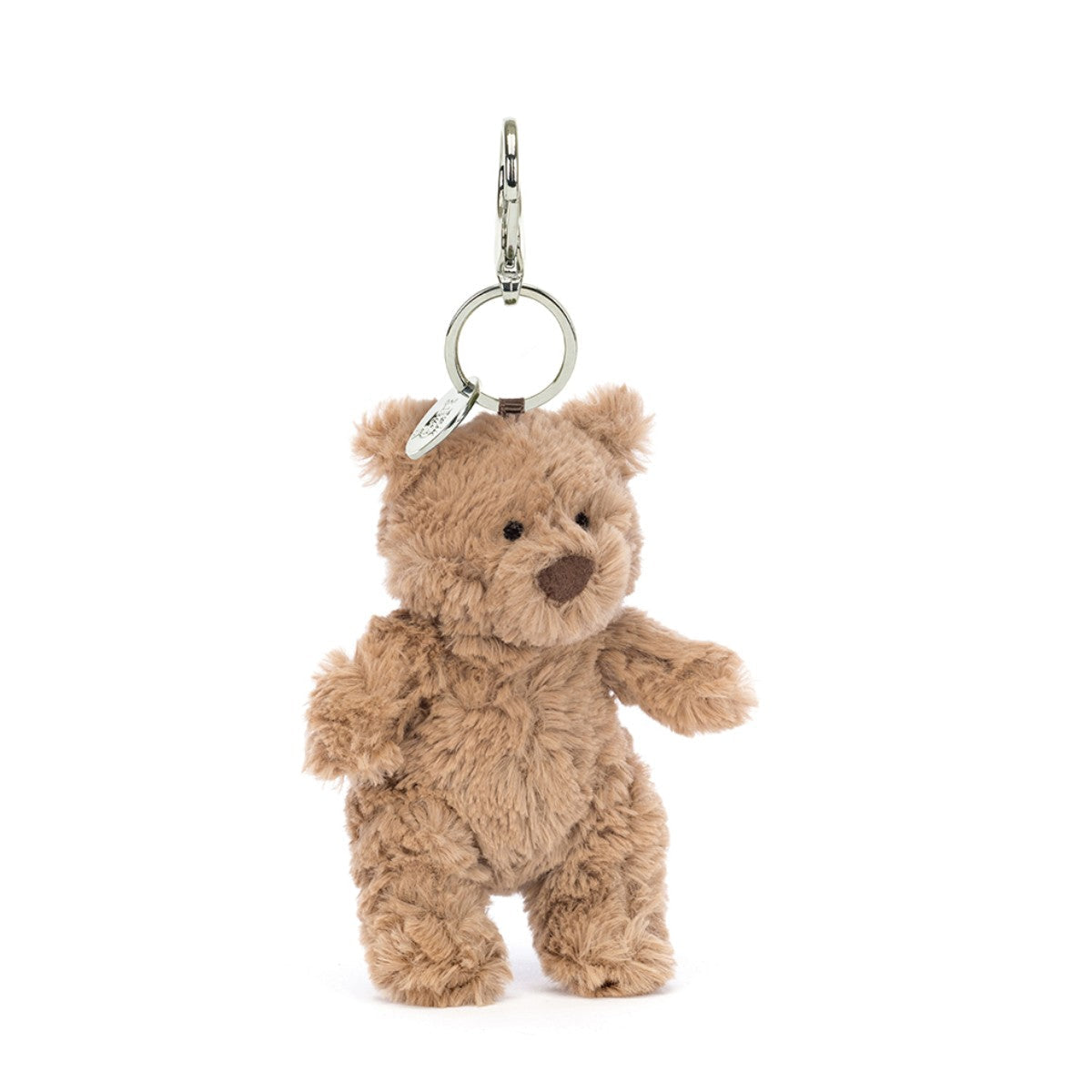Jellycat nøglering Bartholomew bjørn taske charm med krog