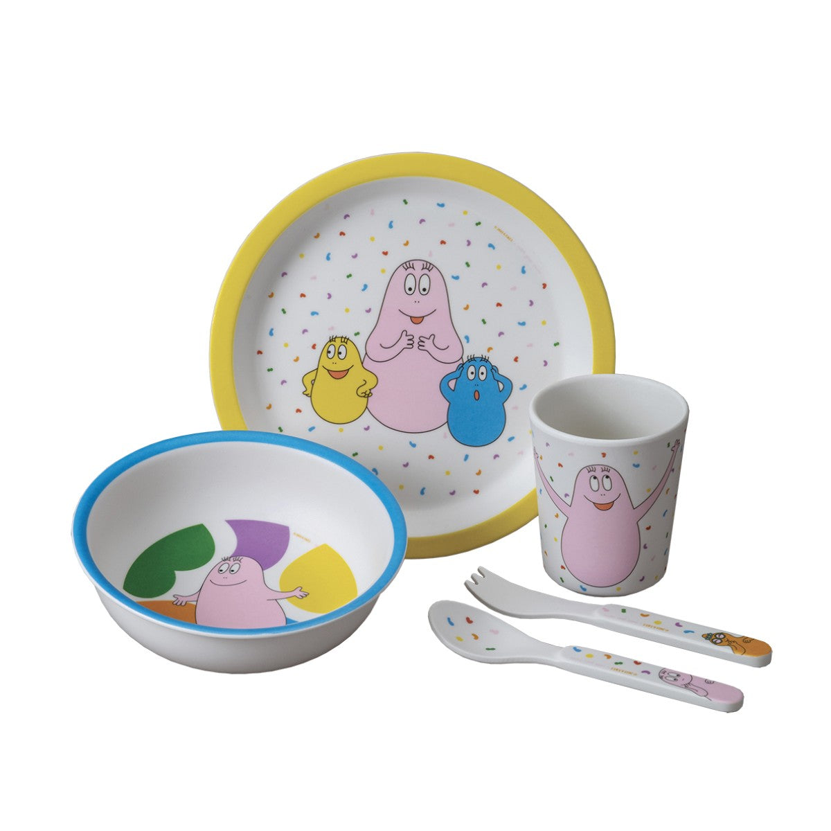 Petit Jour Paris gavesett m. 5 deler, Barbapapa