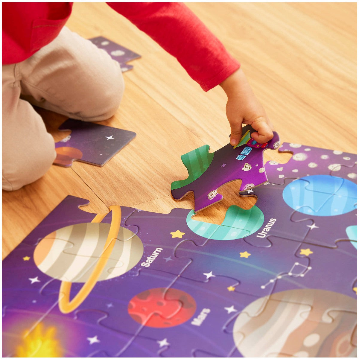 B Toys Gulvpuslespill, Solsystemet