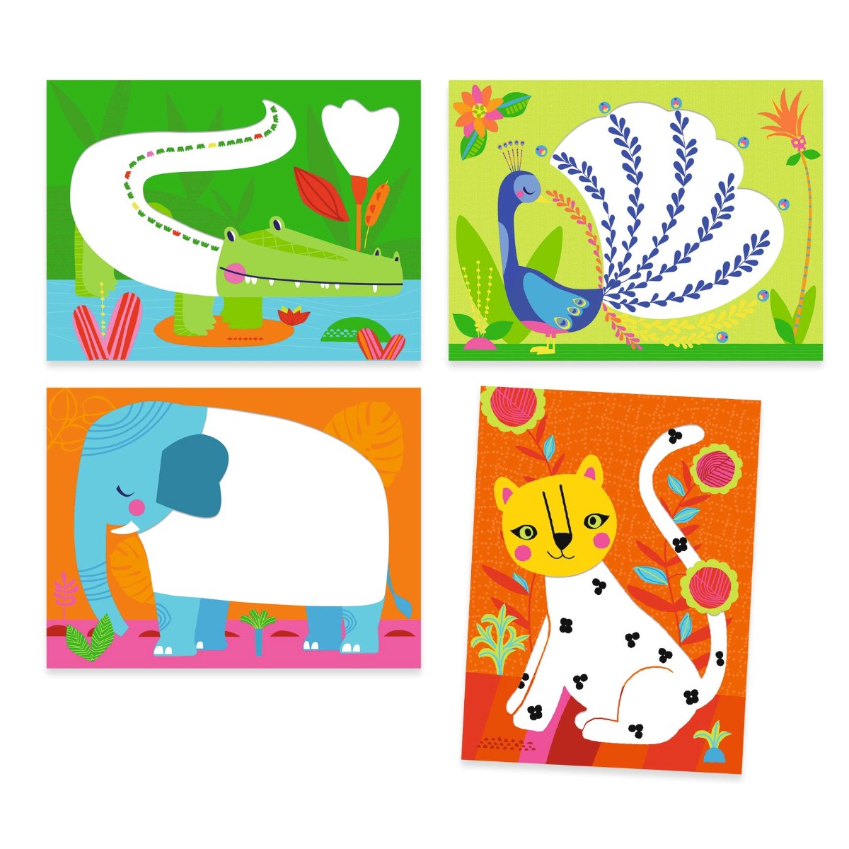 Djeco kreativ maling, Alt handler om prikkene!