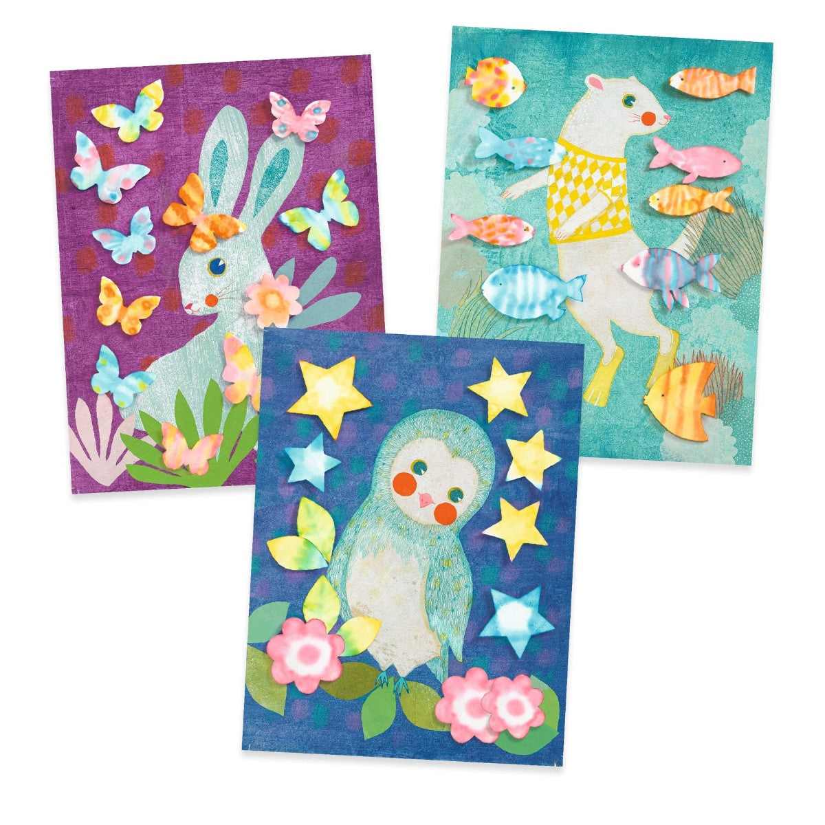 Djeco Kreativ Sett, Skap effekter med vann