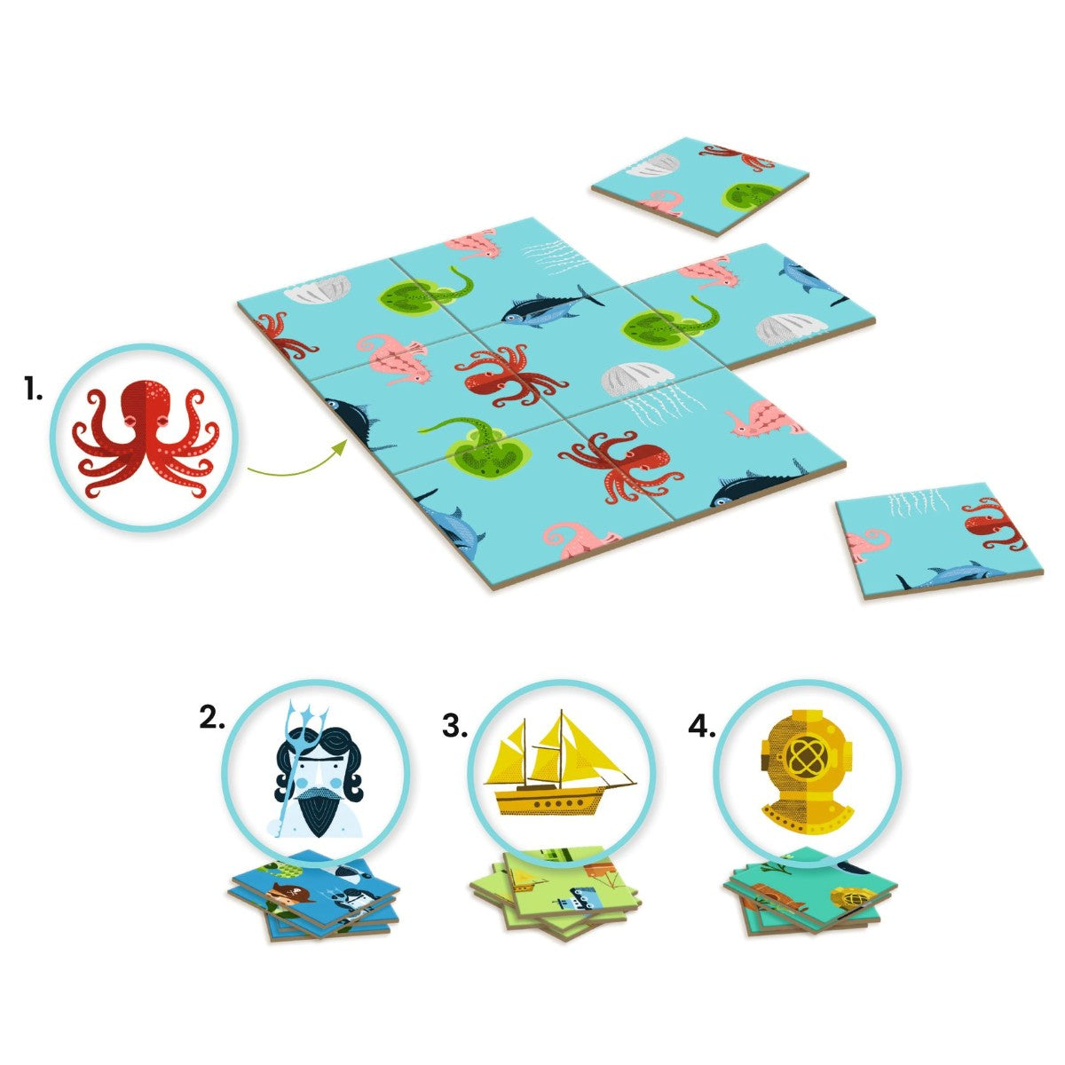 Djeco Spill, Sologic - Impossiblo Ocean