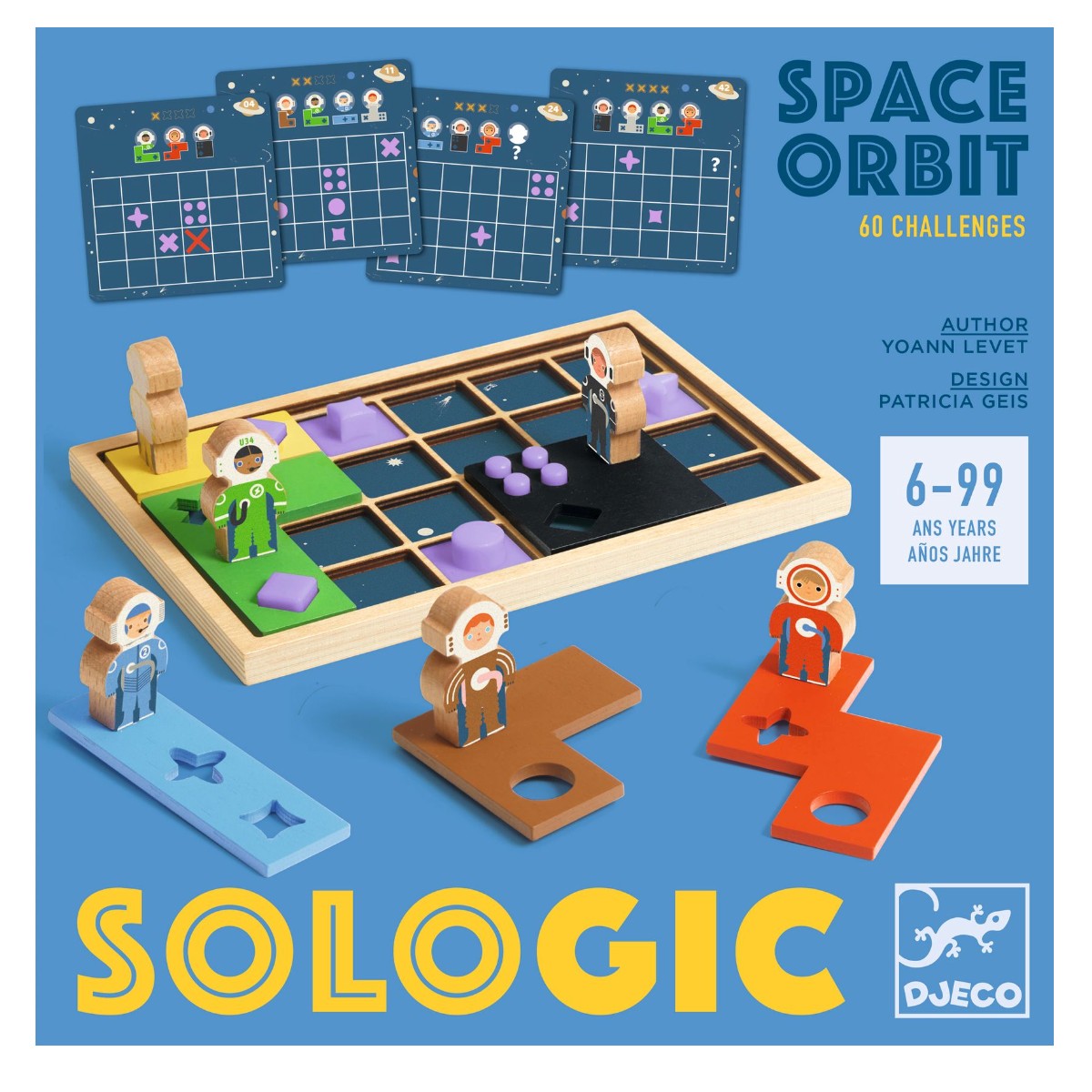 Djeco Sologic Space Orbit spil med rumtema