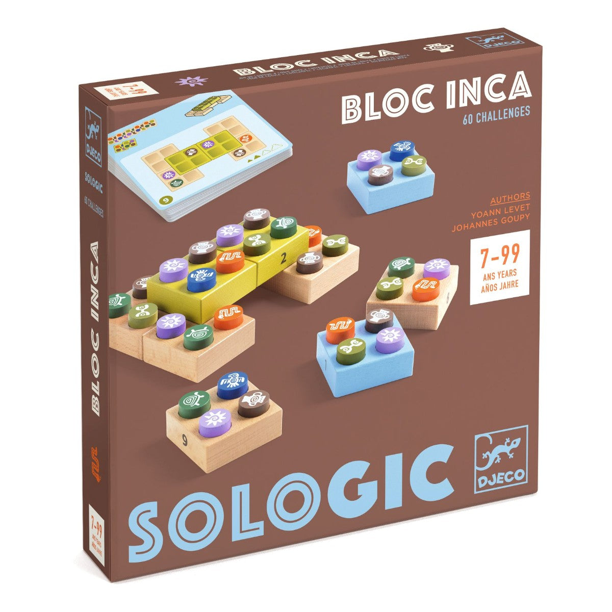Djeco spil, Spil Sologic, Bloc Inca æske