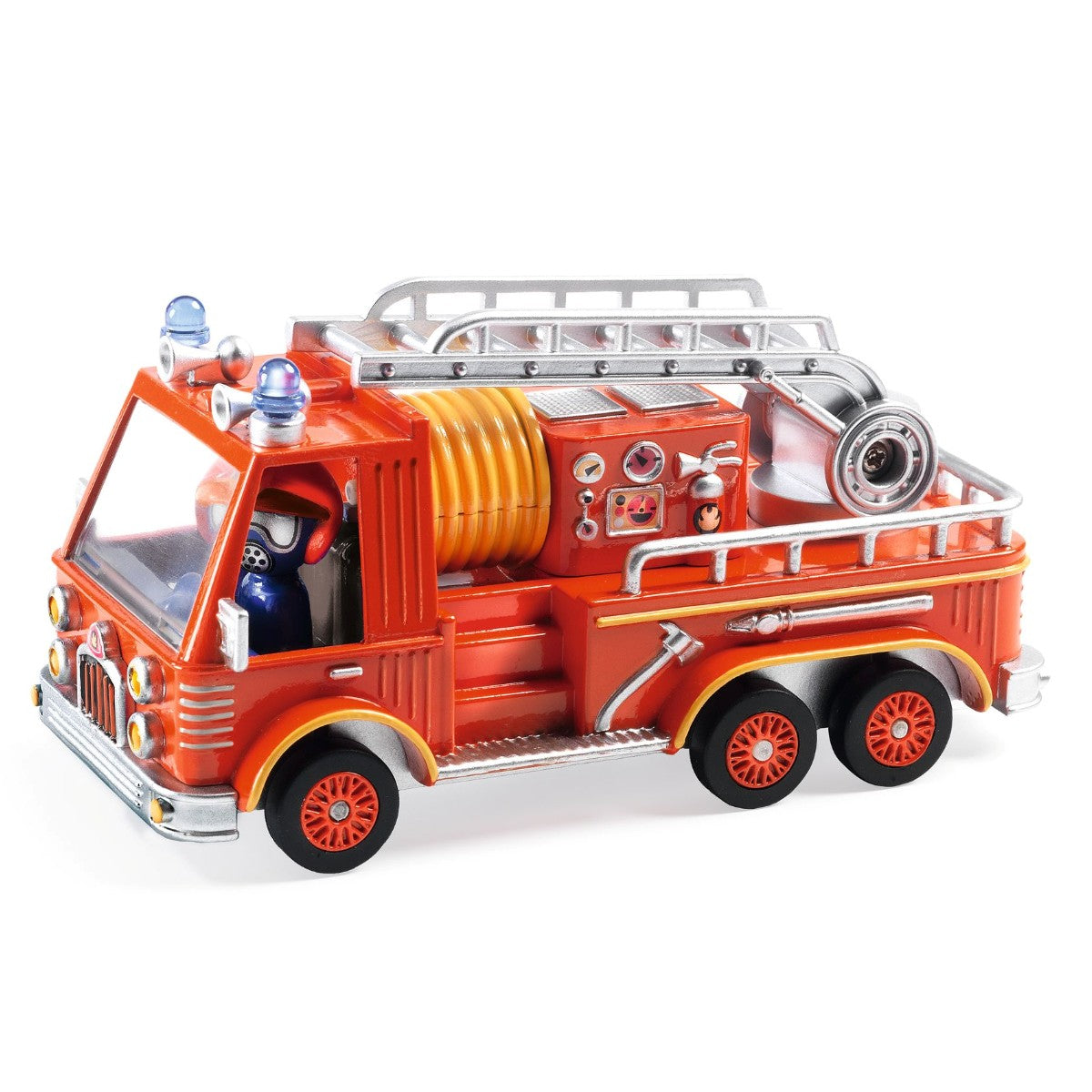 Djeco Crazy Motors, Captain Fire rød racerbil legetøj