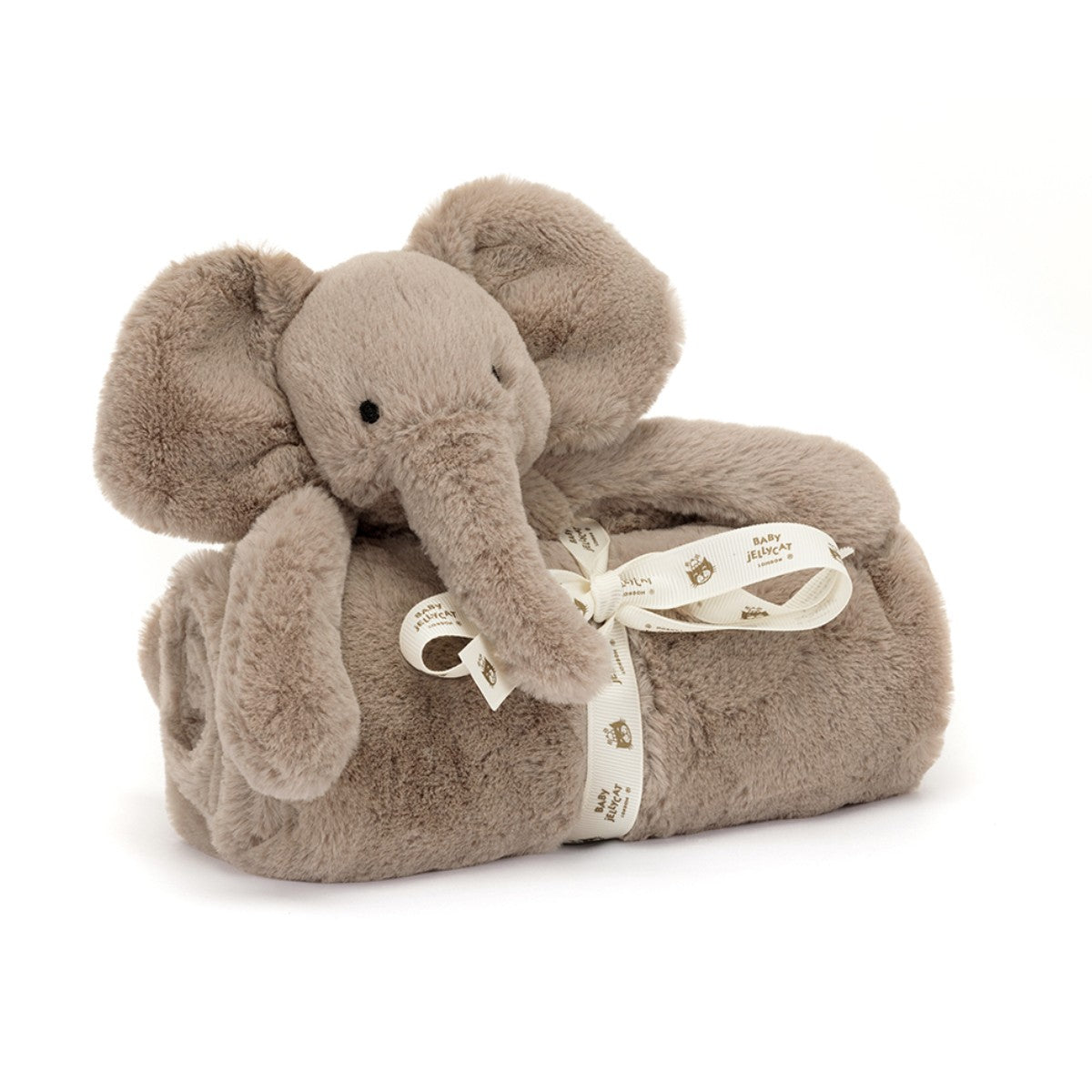 Baby Jellycat teppe i gaveeske, Smudge elefant - 56 x 70 cm
