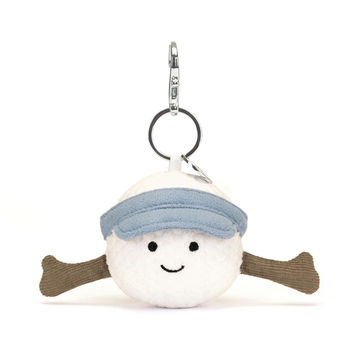 Jellycat nøkkelring, Fun, Amuseables Sports Golfball anheng - 12 cm