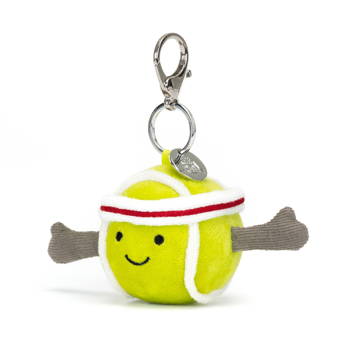 Jellycat nøkkelring, Fun, Amuseables Sports Tennisball anheng - 13 cm