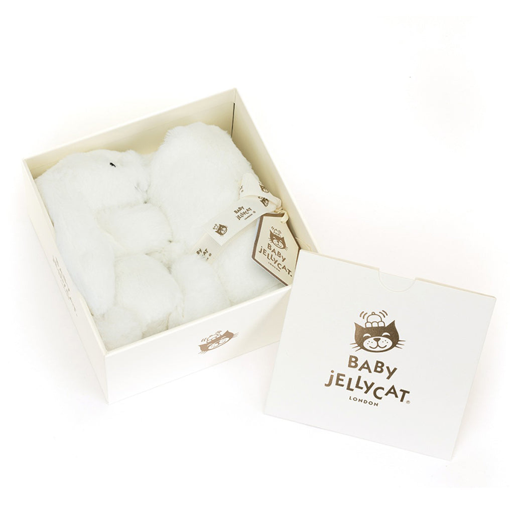 Baby Jellycat Luxe nusseklud i gaveeske, Luna kanin