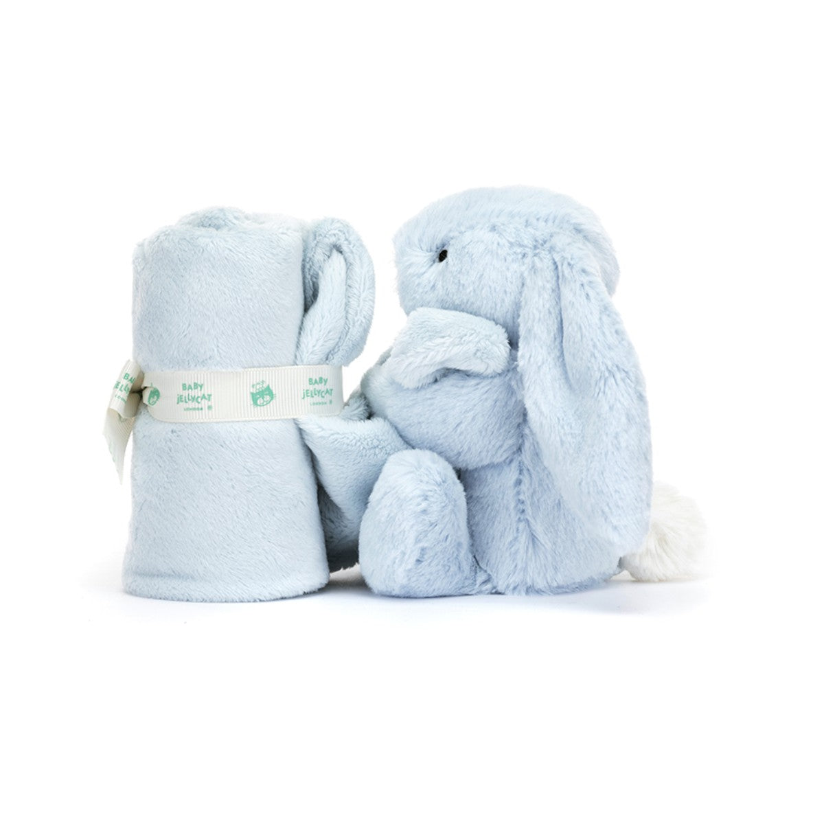 Baby Jellycat Bashful koseklut, Kanin – Lyseblå