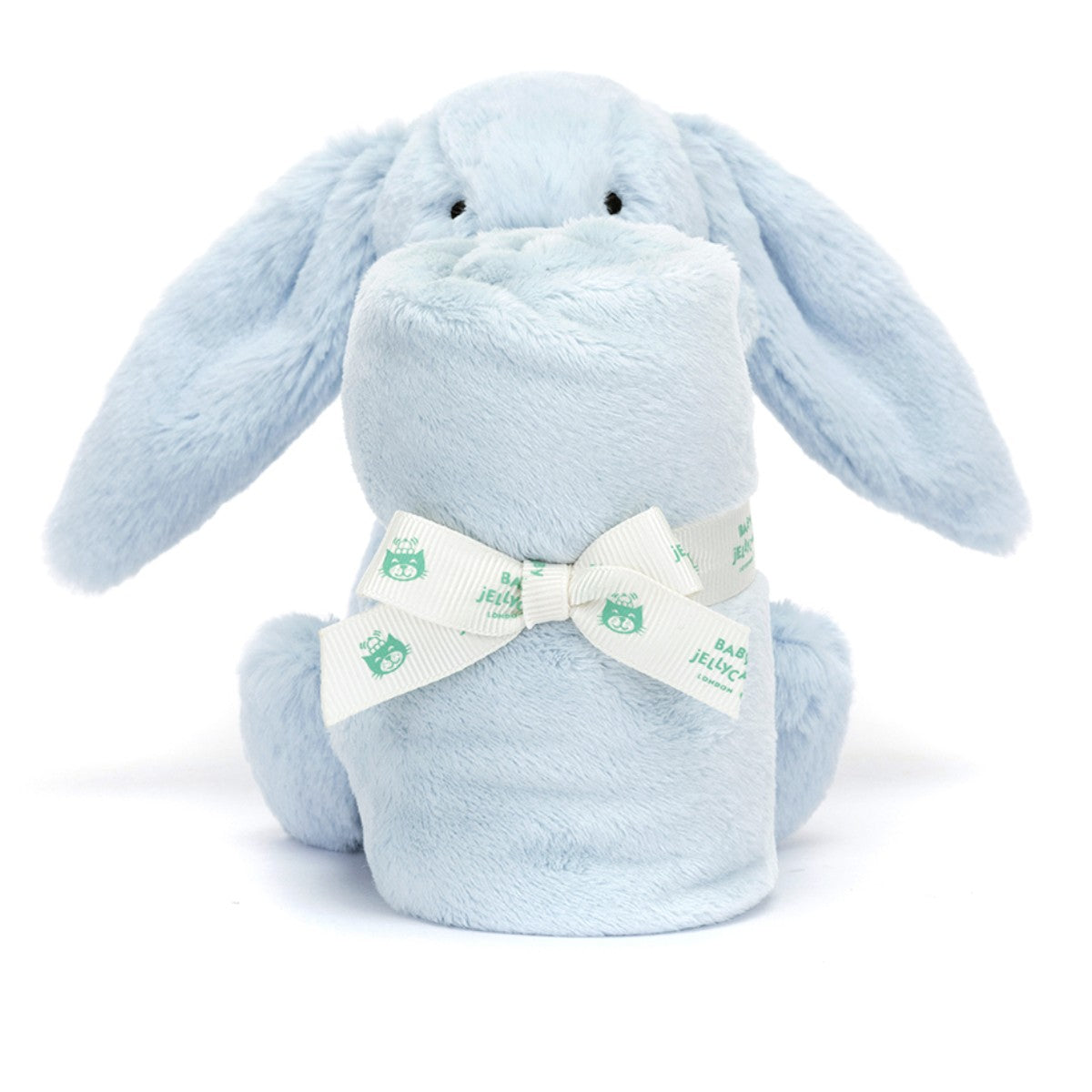 Baby Jellycat Bashful koseklut, Kanin – Lyseblå
