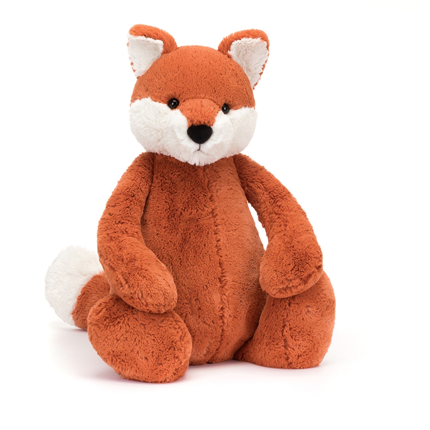Jellycat Bashful ræv 67 cm, blød og stor krammebamse