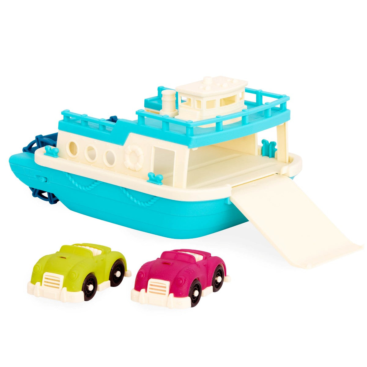 Wonder Wheels, ferge m. 2 biler - Turkis