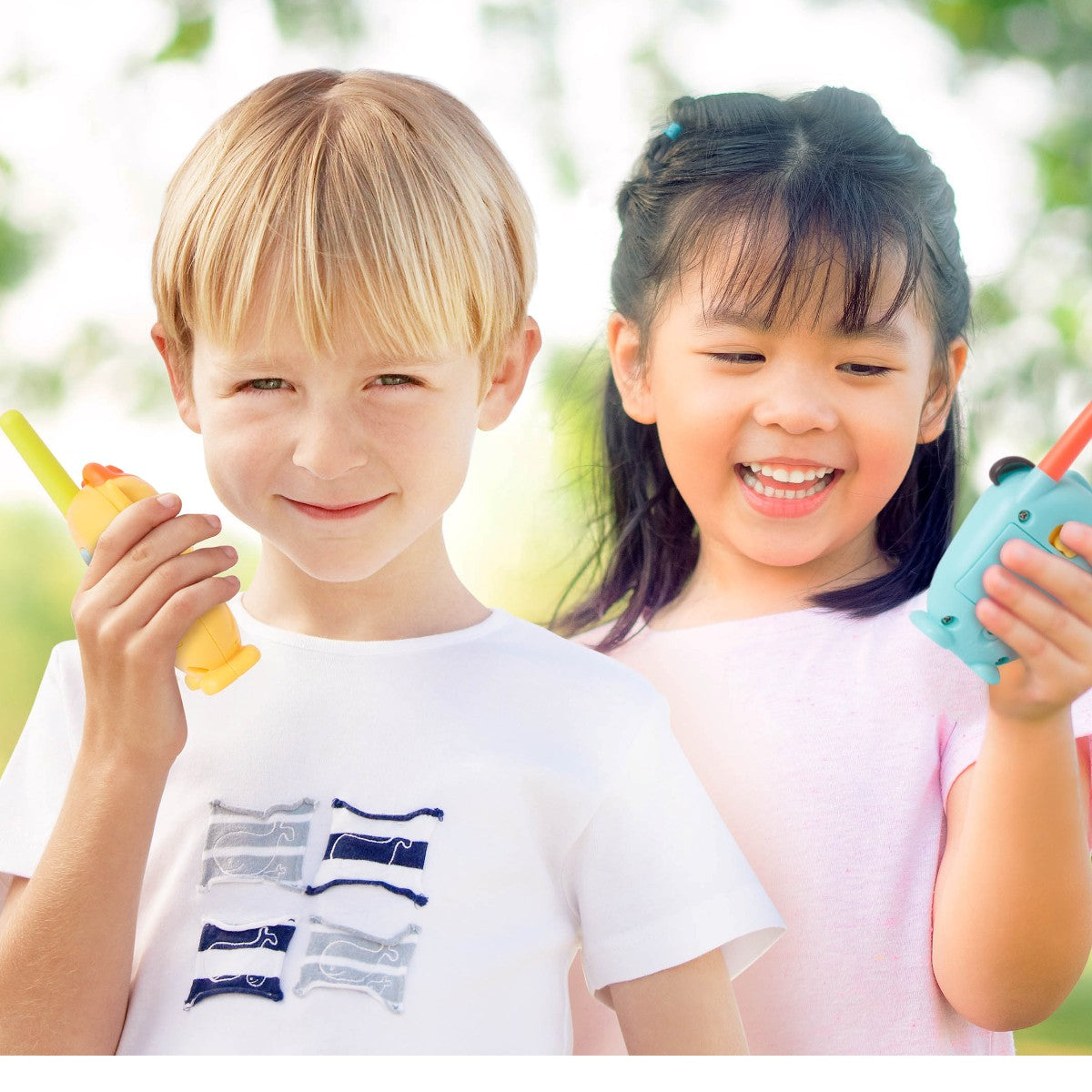 B Toys, Walkie Talkie-sett - Lolo & Woofer Walkie-Talkies