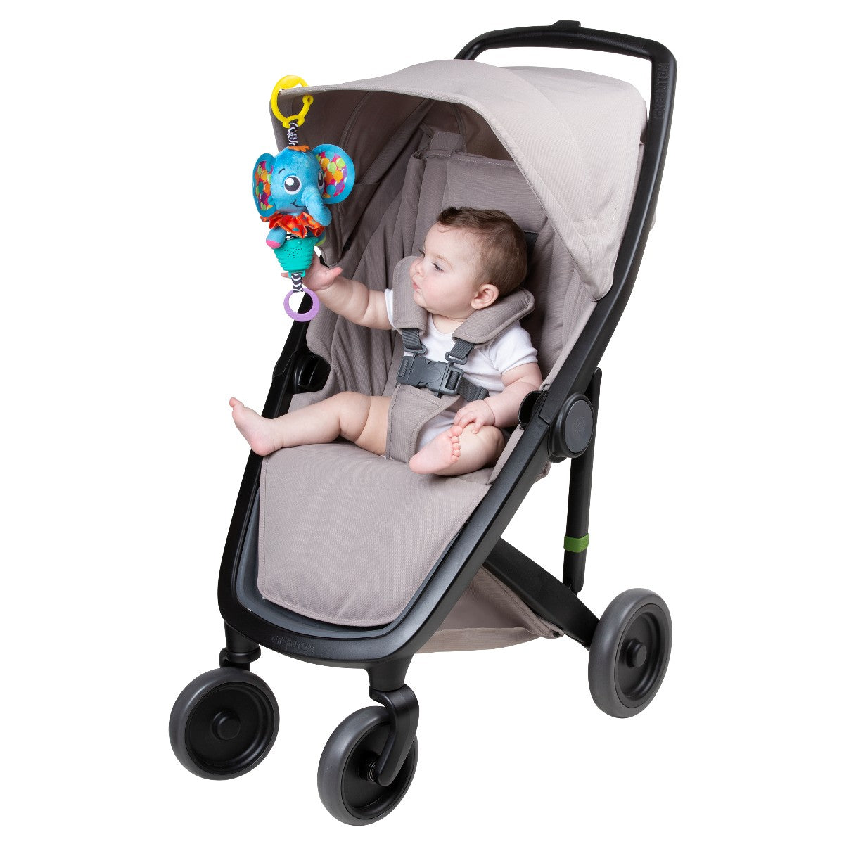 Playgro babyleker, spilledåsen Elly Elefant med musikk