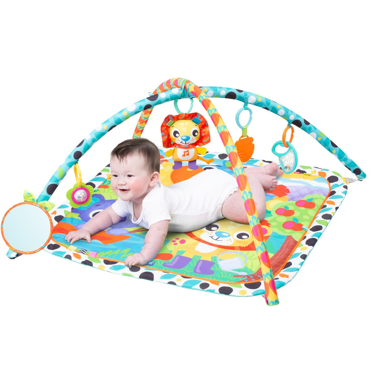 Giggly Garden babyleketøy, musical gym – aktivitetsteppe