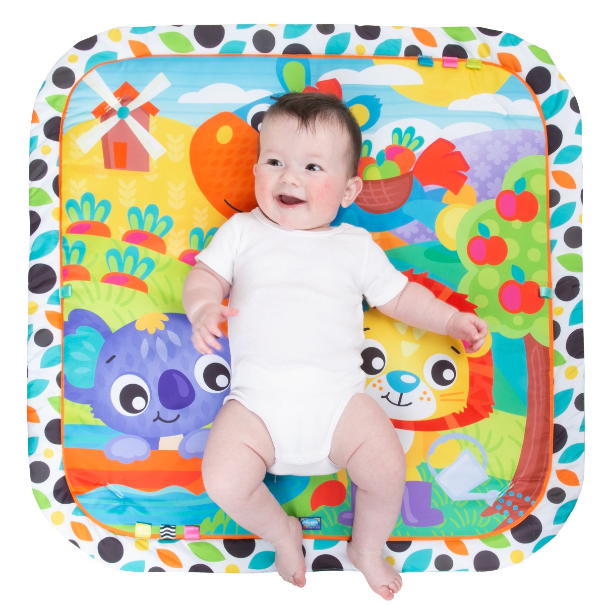 Giggly Garden babyleketøy, musical gym – aktivitetsteppe