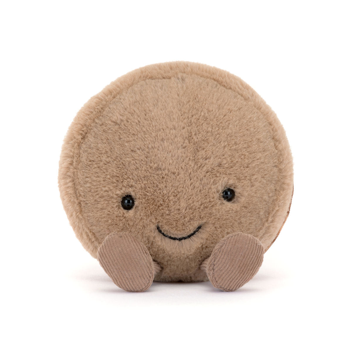Jellycat kosedyr, Food bake, Amuseables Mona Macaron Sjokolade – 12 cm