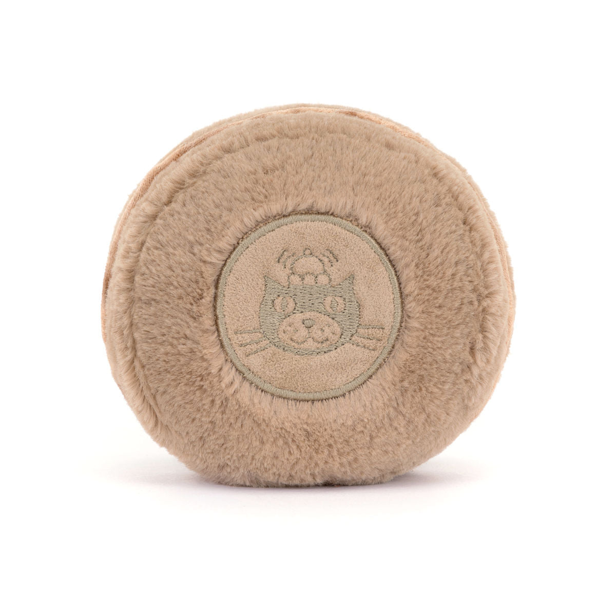 Jellycat kosedyr, Food bake, Amuseables Mona Macaron Sjokolade – 12 cm