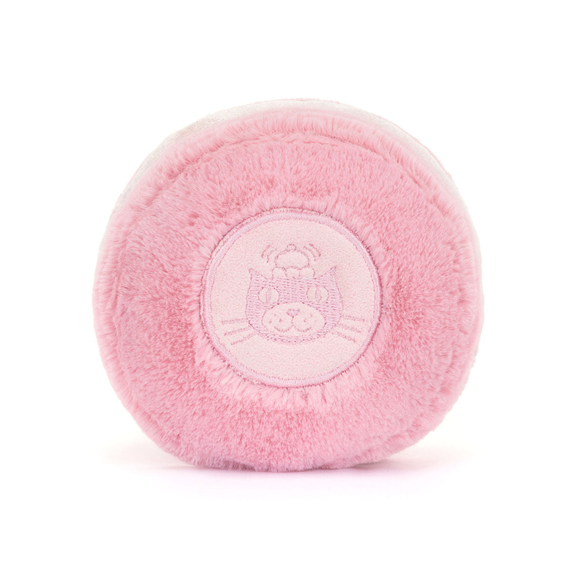 Jellycat kosedyr, Food bake, Amuseables Mia Macaron jordbær - 12 cm
