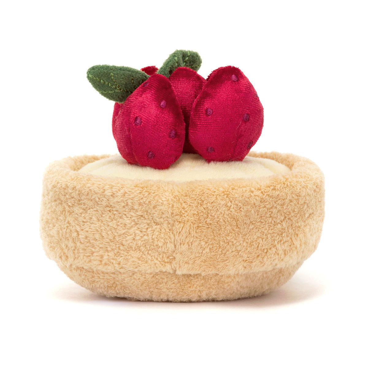 Jellycat bamse, Food bake, Amuseables Fleurette Tarte Aux Fraises - 11 cm