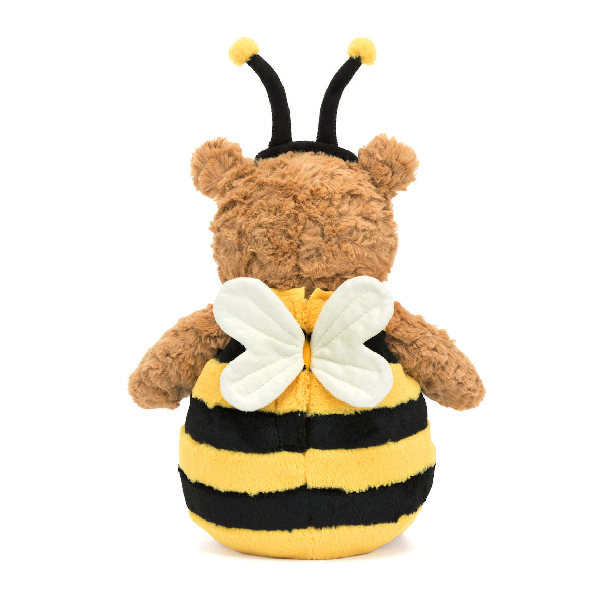 Jellycat bamse, Bartholomew Bjørn som bi – 39 cm