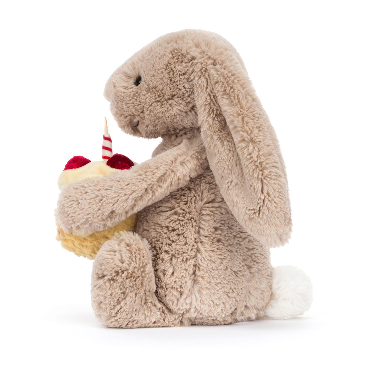 Jellycat kosedyr, Bashful birthday kanin med kake - 31 cm