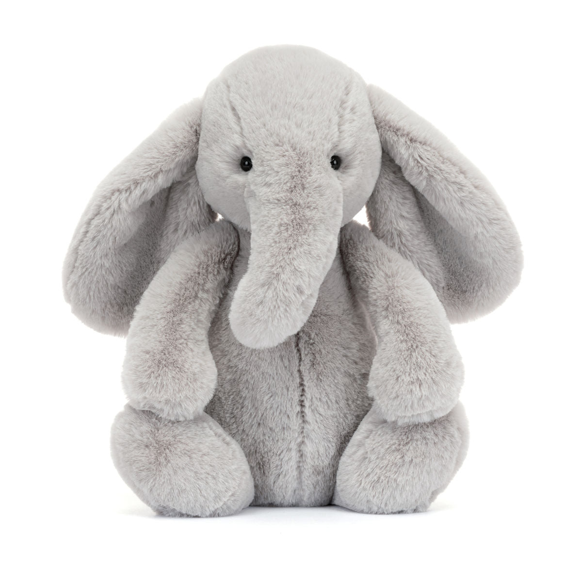 Jellycat bamse, Bashful Luxe, Elefant original – 31 cm